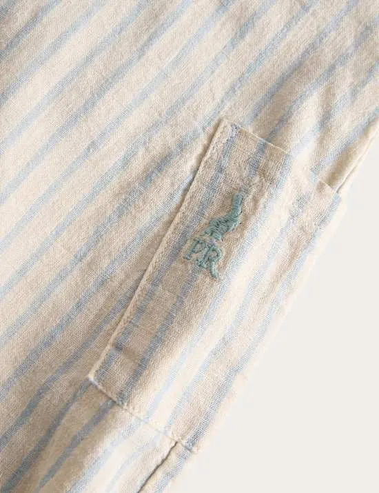 3 Piece Peter Rabbit™ Stripe Bibshort Outfit (0-3 Years)