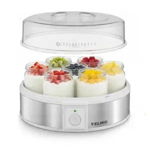 Yogurtera Yelmo Yg-1700 7 Jarros Vidrio 1,1L Recetario 15W