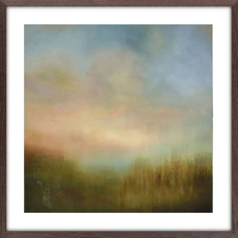 Bilde Taiga I 60x60 cm, m/mørk brun treramme