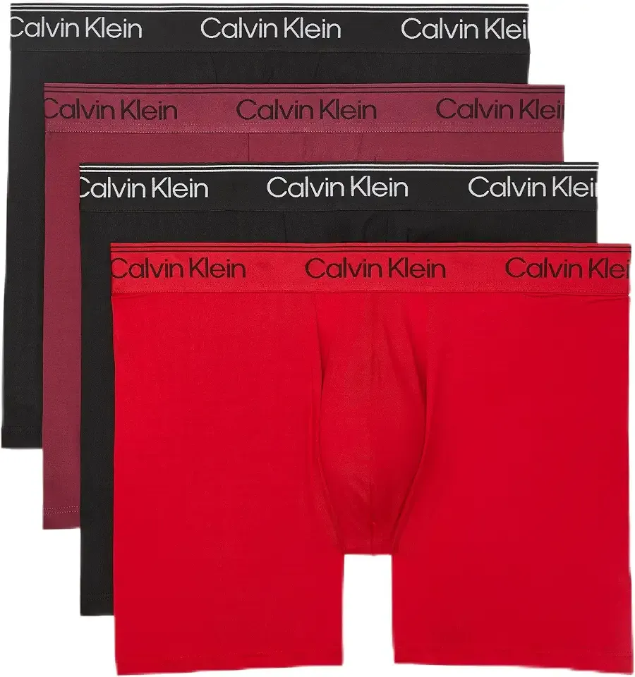 underwear Microfiber Stretch 4-Pack Boxer Briefs