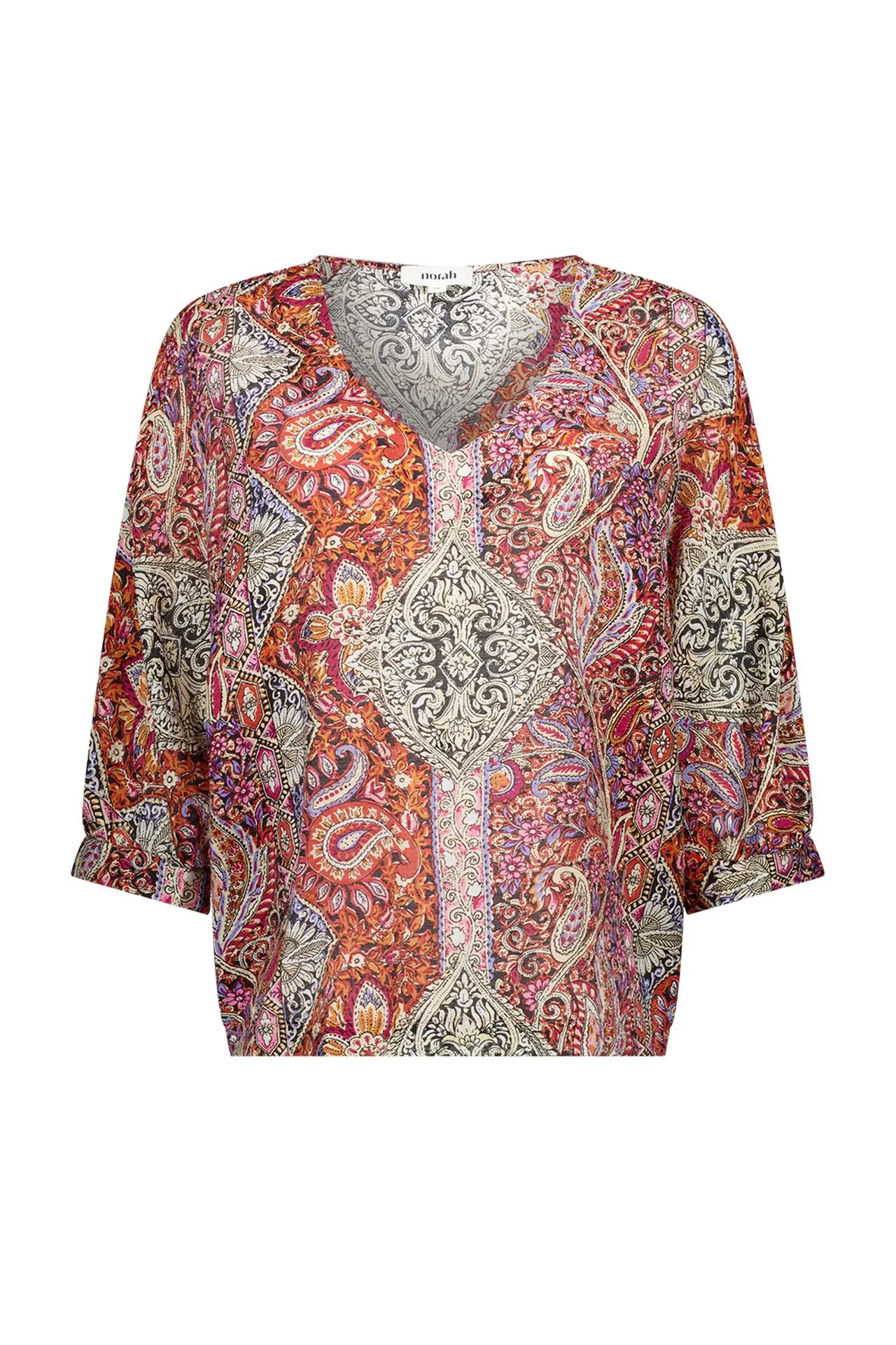 Blouse met grafische print