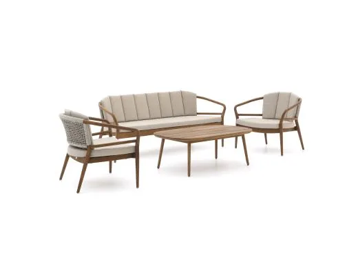 Bellagio Brasimone stoel-bank loungeset 4-delig