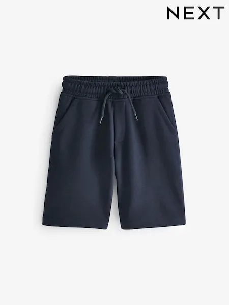 Blue Dark Navy Regular Fit Basic Shorts (3-16yrs)