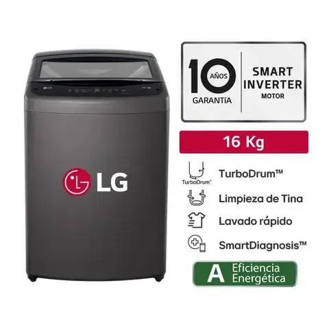 Lavadora Automática WT16BVTB 16kg Negro