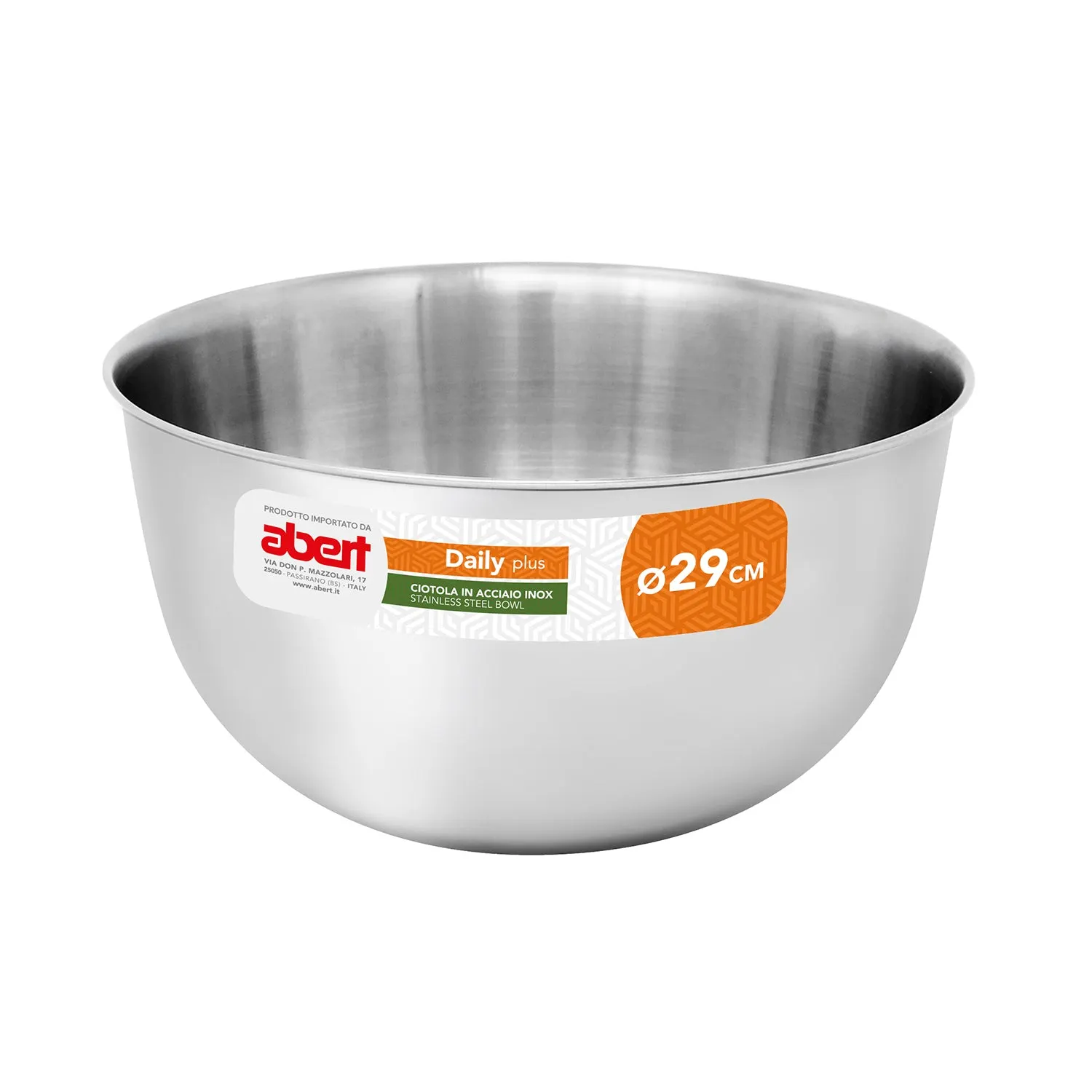 Ciotola in Acciaio Inox Linea Daily Plus diametro 29 cm