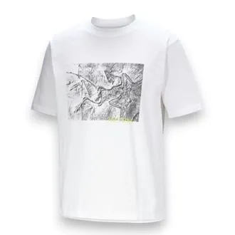 T-shirt Kragg en coton lithographique pour homme