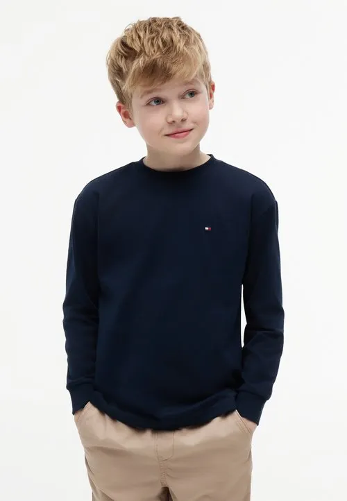 ESSENTIAL UNISEX - Topper langermet - dark blue