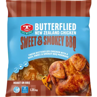 Tegel Free Range Butterflied Chicken 1.35kg