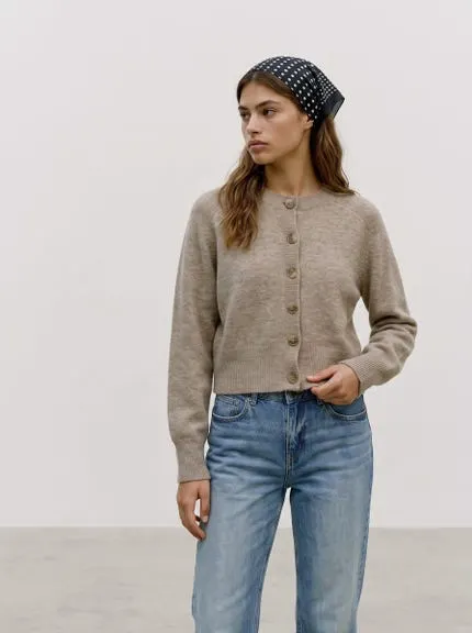 AWOSTERBRO Strikket cardigan