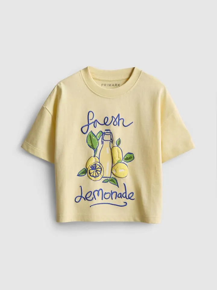 18 mois–9 ans | T-shirt oversize à motif