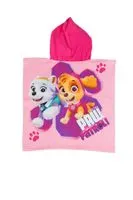 Paw Patrol Kinder Badeponcho 55x110 cm – Mit Kapuze