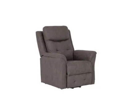 Relaxzetel Cosima elektrisch - stof - grijs