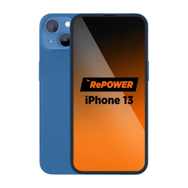 RePOWER iPhone 13 128 GB, blå Grade B