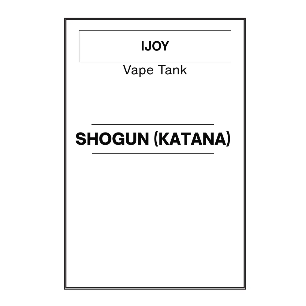 IJOY Shogun (Katana) Sub-ohm Tank