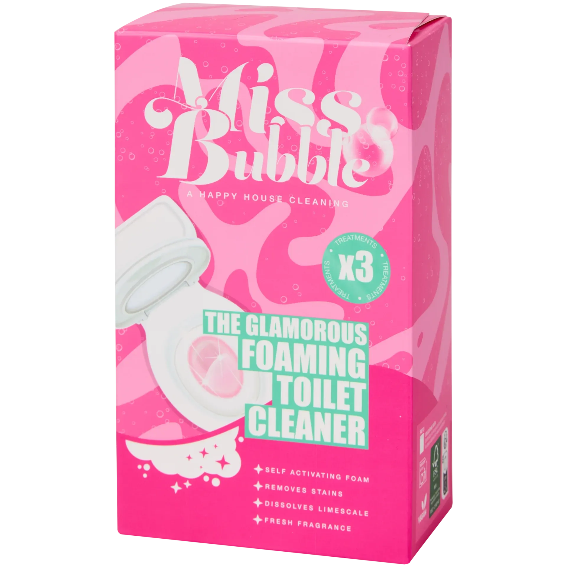 Detergente per wc schiumogeno Miss Bubble