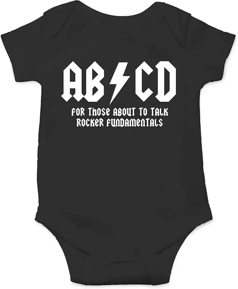 ABCD - Baby Clothes - Funny Newborn Bodysuit Outfits for Boys and Girls