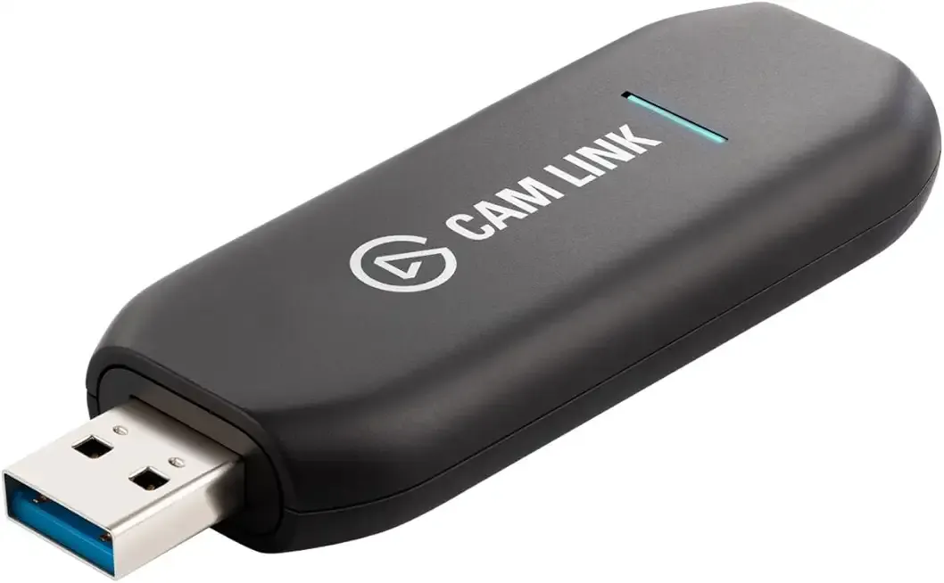 Elgato Cam Link 4K – External Capture Card for DSLR & Camcorder, ActionCam as Webcam, Meet/Stream/Record in 1080p60 or 4K30/4K60, Easy Connect for OBS/Zoom/Discord – HDMI to USB 3.0, PC/Mac/iPad