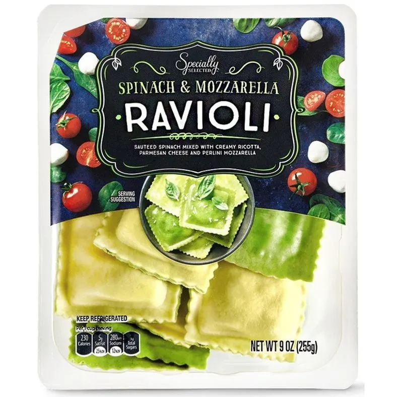 Priano Spinach and Mozzarella Ravioli