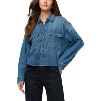 Chemise ample en denim Performance Lite pour femme