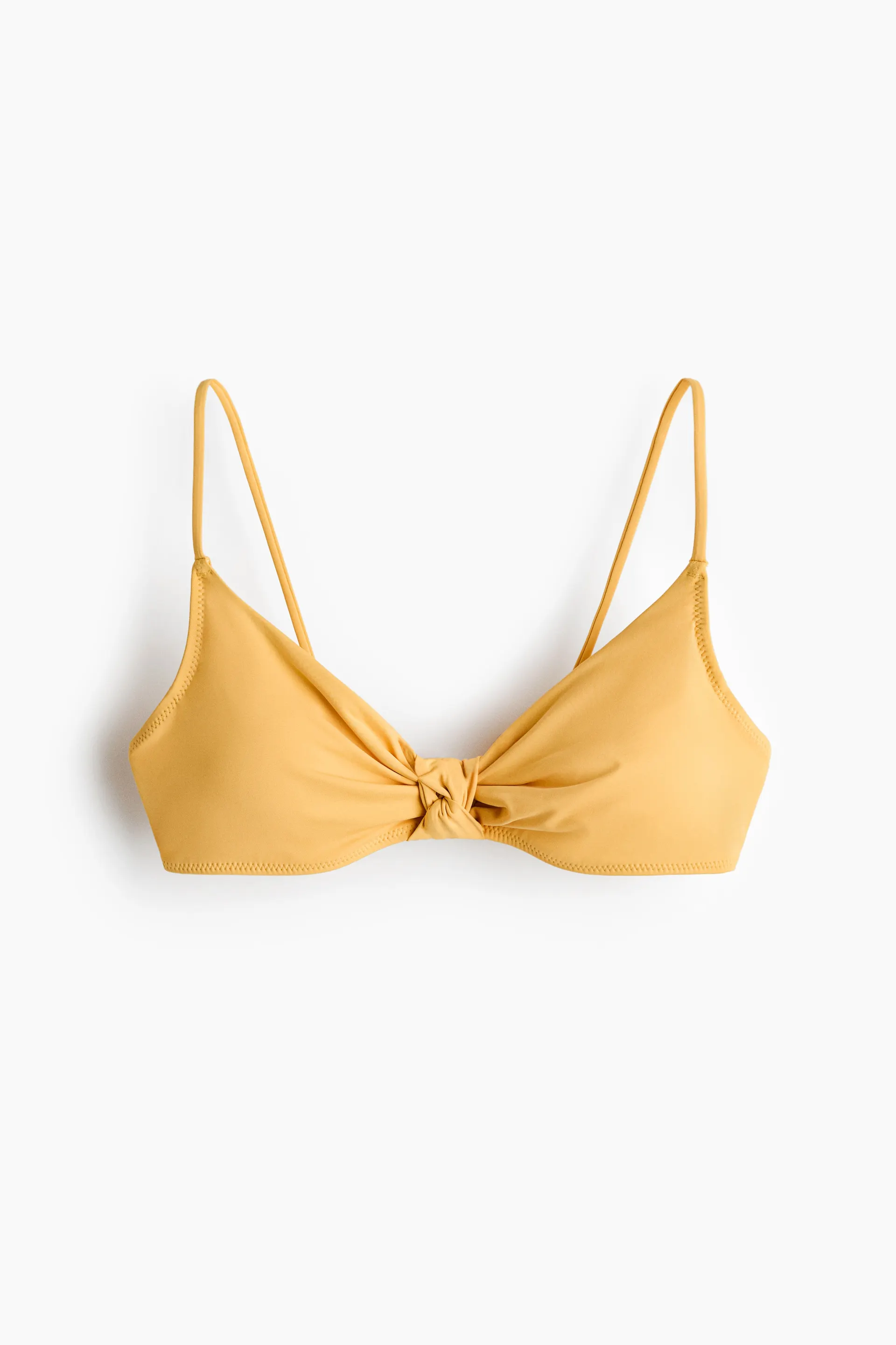 Top de bikini con detalle de nudo