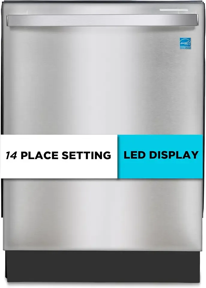 BLACK+DECKER 24" Designer Series Built-In Dishwasher, BDW500MHS | 14-Place Setting Capacity with Stainless Steel Tub, Dish Washer with 6 Wash Programs and Smart Wash System, Energy Star