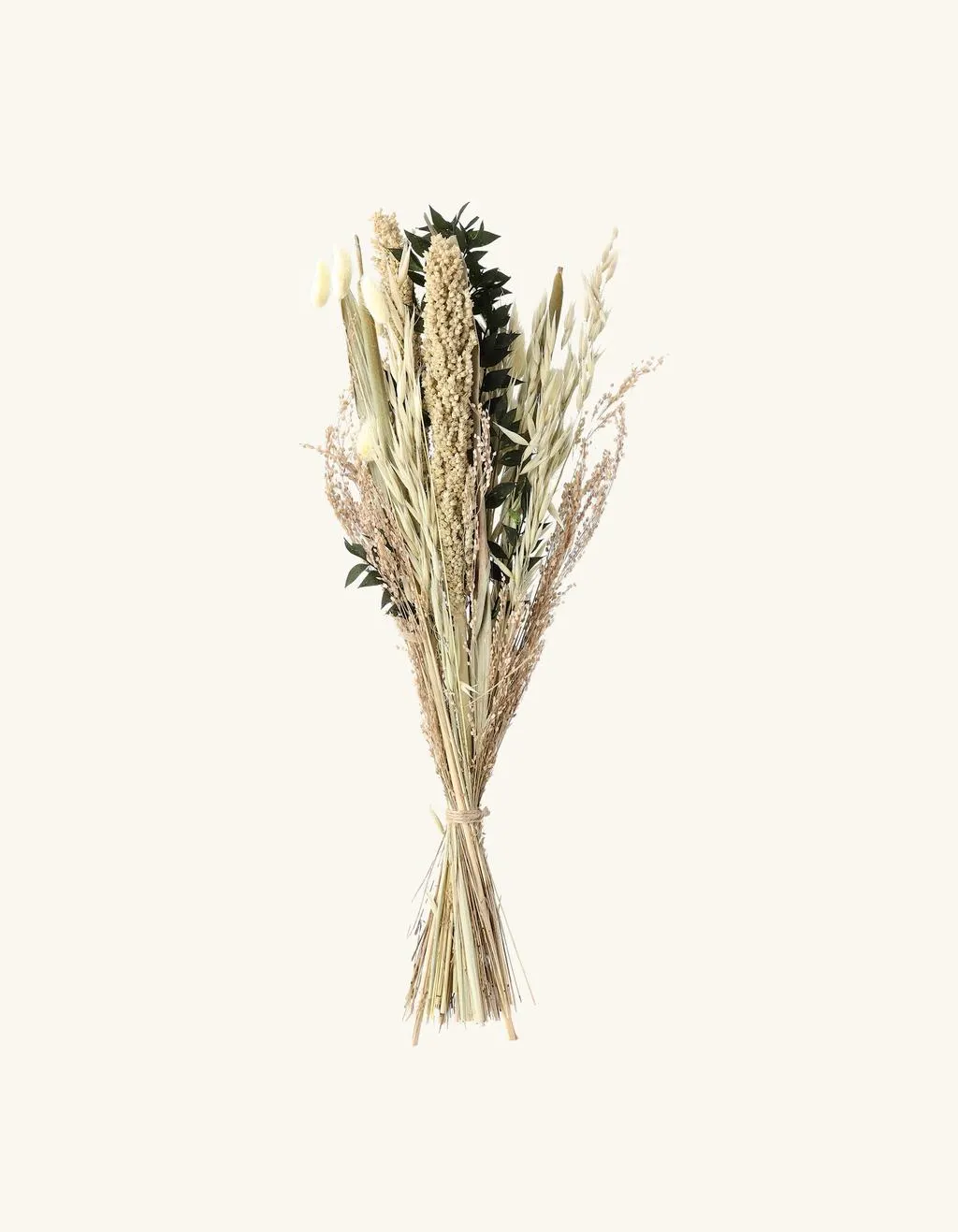 Bukett med tørkede blomster