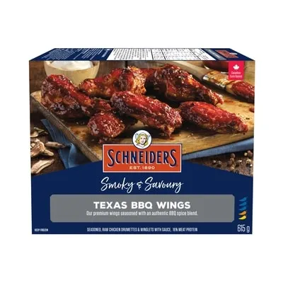 Texas BBQ Chicken Wings