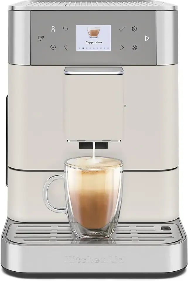 KitchenAid Fully Automatic Espresso Machine KF6, KES8556PL, Porcelain White