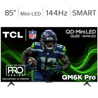 TCL 85" Class - QM6K Pro Series - 4K UHD QD-Mini LED Smart TV - Allstate 3-Year Protection Plan Bundle Included for 5 Years of Total Coverage*