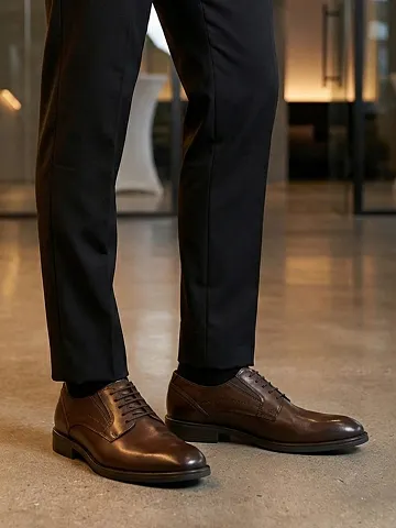 Lorenzo Leather Shoe Brown