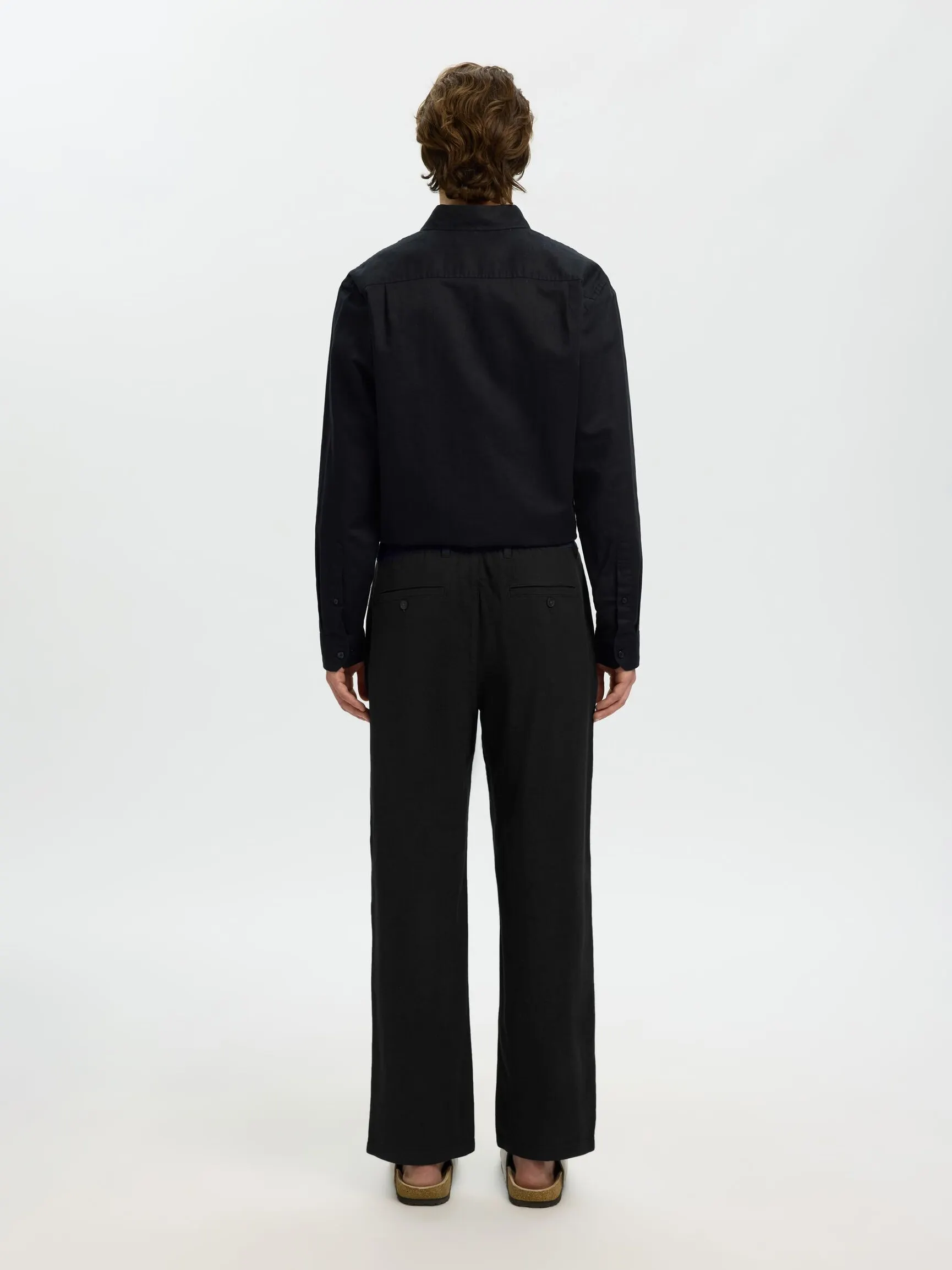 220 LOOSE FIT BUKSE I LINBLANDING