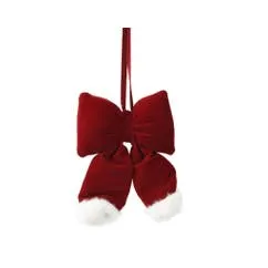 Strik fluweel bordeaux 15 cm