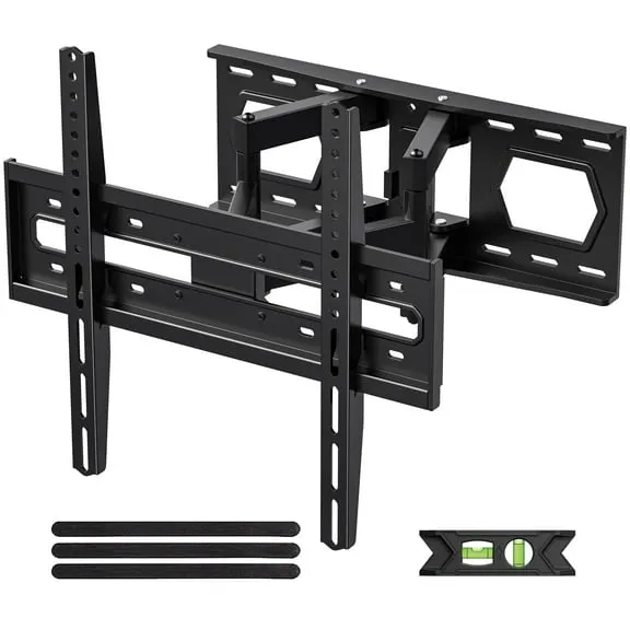 USX MOUNT Full Motion TV Wall Mount for 26-65" TVs, Hold up to 110lbs with Max VESA 400x400mm & 16" Wood Stud