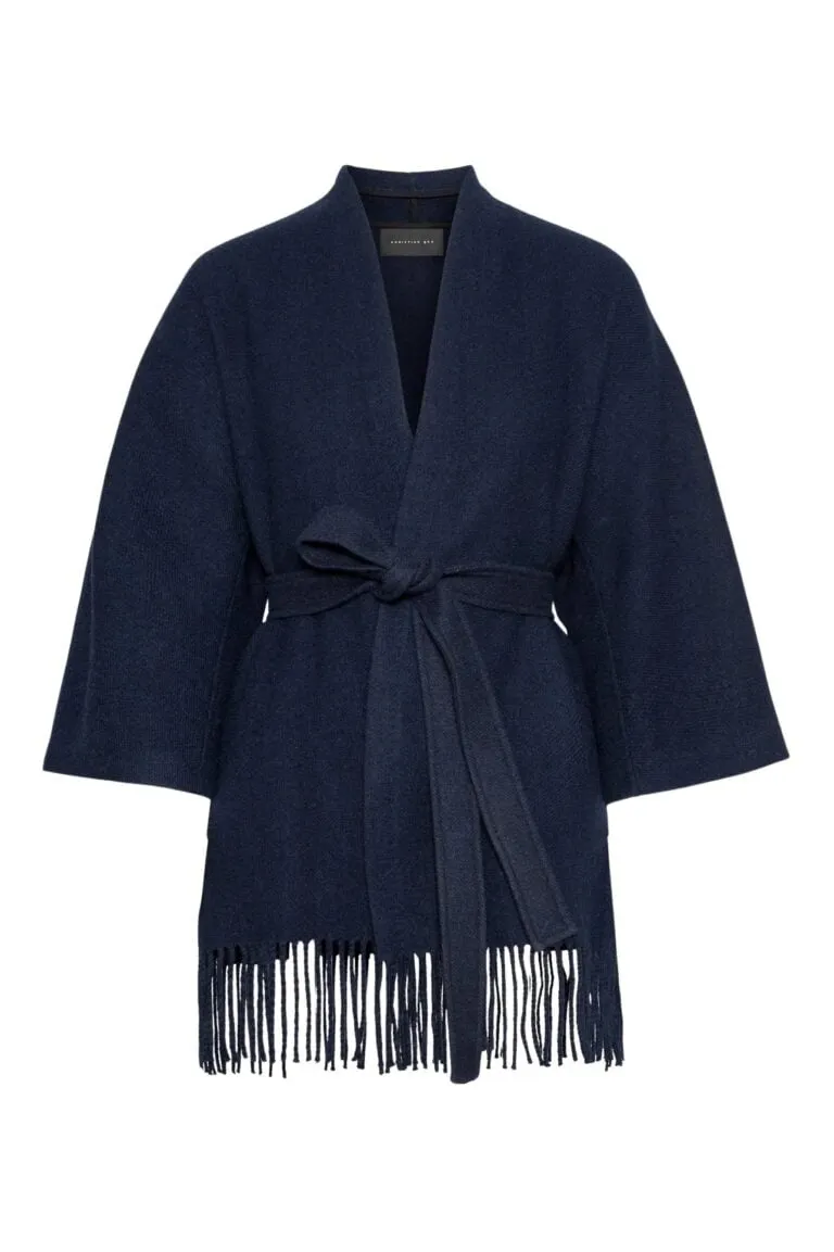 Akila Lambswool Jacket - Marine