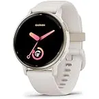 Garmin vívoactive® 5, Health & Fitness GPS Smartwatch, 42mm, Ivory | 24/7 Health Monitoring, Built-In Sports Apps, Sleep Coach, Body Battery™ Energy Monitoring, Workout Benefit & Recovery Time