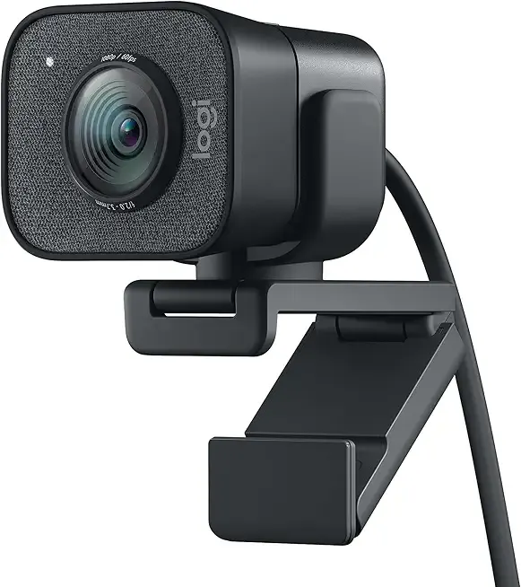 Logitech StreamCam Premium Webcam for Streaming and Content Creation, Full HD 1080p 60 fps, Works with Microsoft Teams, Google Meet, Zoom, Nintendo Switch 2’s new GameChat mode, for PC/Mac – Graphite