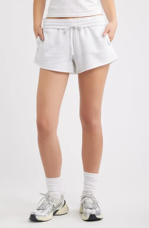 BP. Foldover Fleece Mini Sweat Shorts