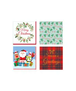 Design Printed Napkins Assorted 20pk