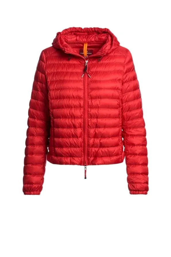 Rory Short Down Jacket - Cherry Red