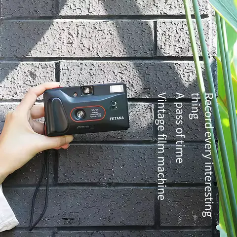 Classic 35NF Reusable Non Disposable Replaceable Film Camera FETANA 35mm Film Camera Flash 135 Film Camera Fixed Point Camera