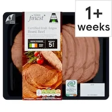 Tesco Finest* Cert Irish Angus Roast Beef 100G