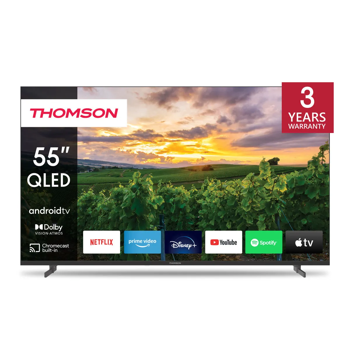 Thomson 55QA2S13 QLED Ultra HD Smart Televisie