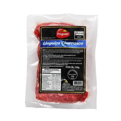 linguiça churrasco frigvan 550g