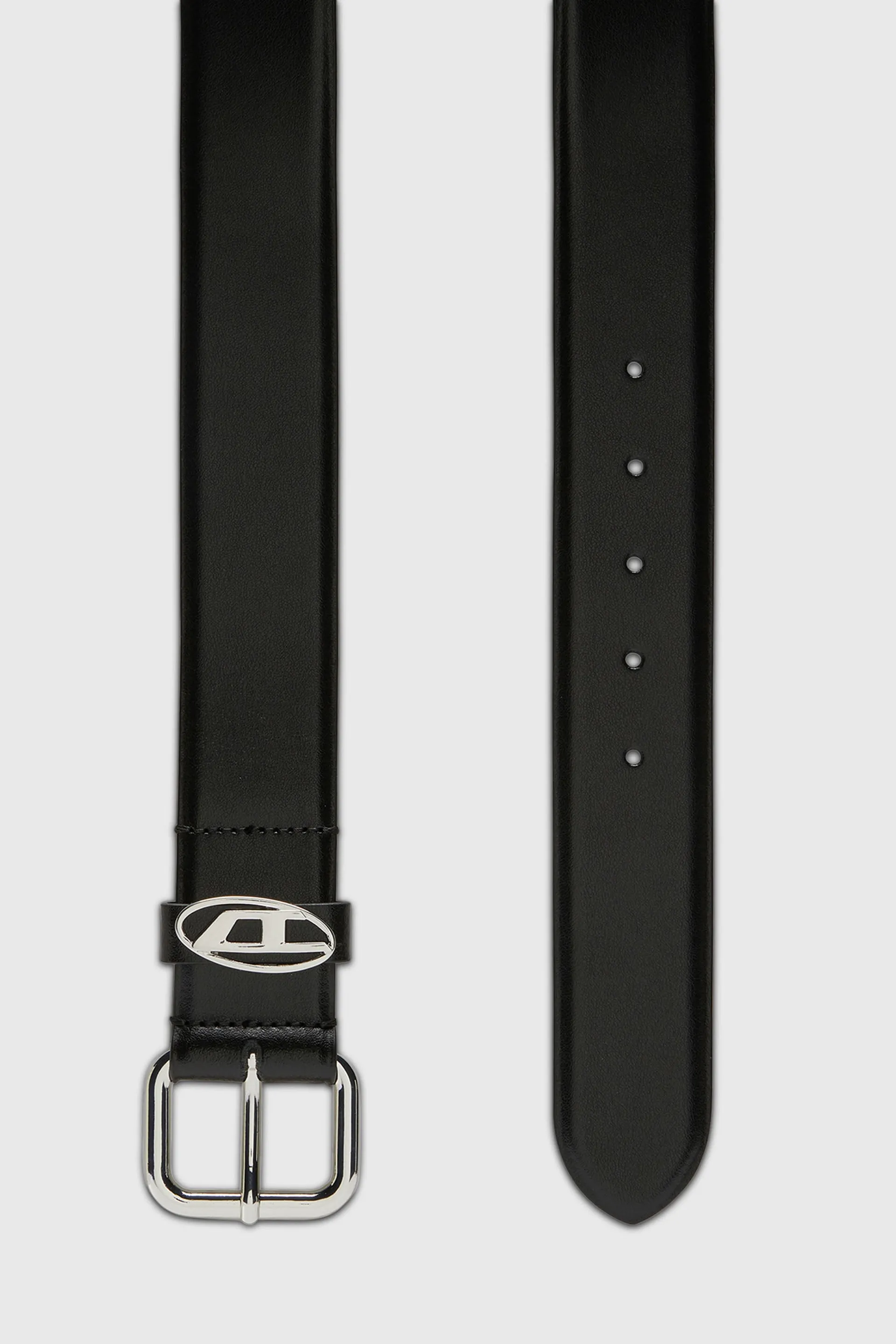 3.9cm logo-plaque embellished leather belt