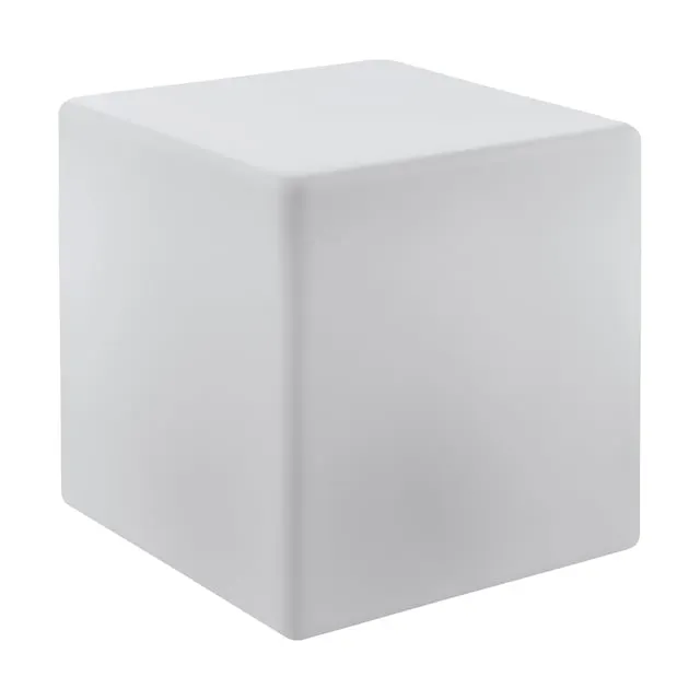 Lampada da terra BOTTONA con struttura in plastica e finitura bianco, IP65, dimensioni: L300 x 300 H300 - EGLO
