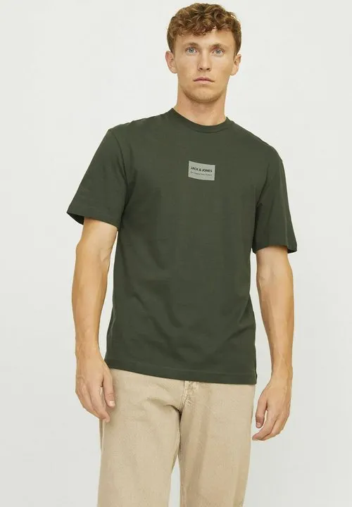 Printed - T-shirts med print - kombu green