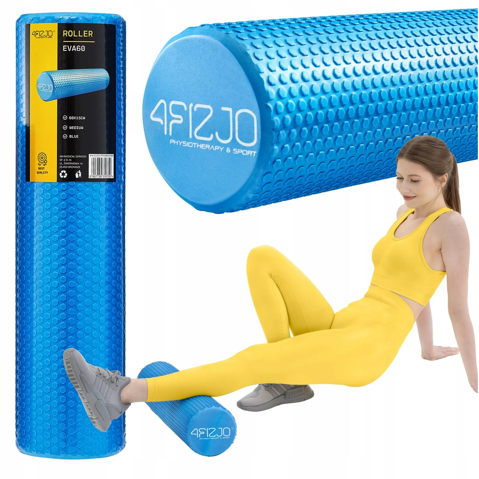 4FIZJO Masážní váleček CARE+ 60 cm