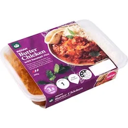 Woolworths Ready Meal Butter Chicken & Rice 350g