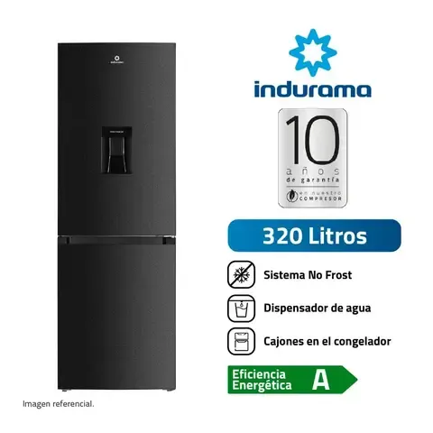 Refrigeradora Bottom Freezer No Frost con Air Circle 320 Litros RI-639DN