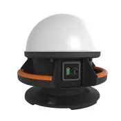Projecteur de chantier hybride 50W 360° blanc froid 6500K avec batterie et USB
